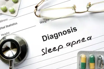 sleep apnea diagnosis chart