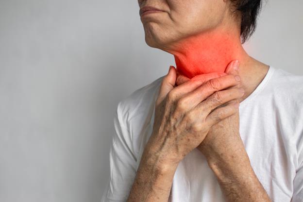 undefined (30) neck swelling after injection - CV ENT